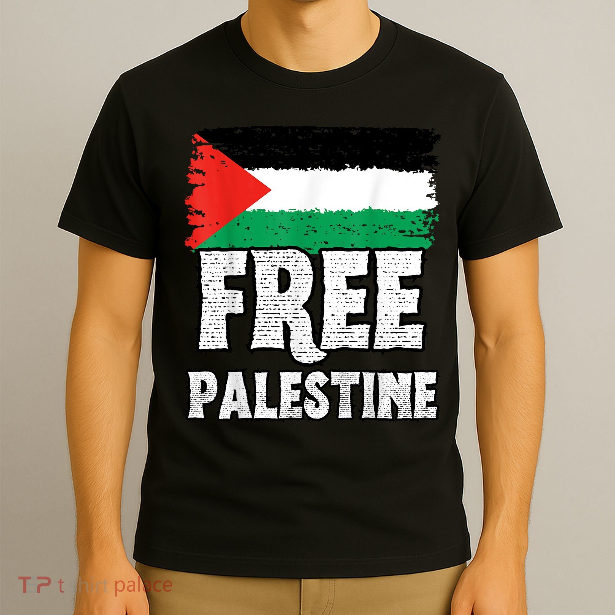 Free Palestine Flag T-Shirt