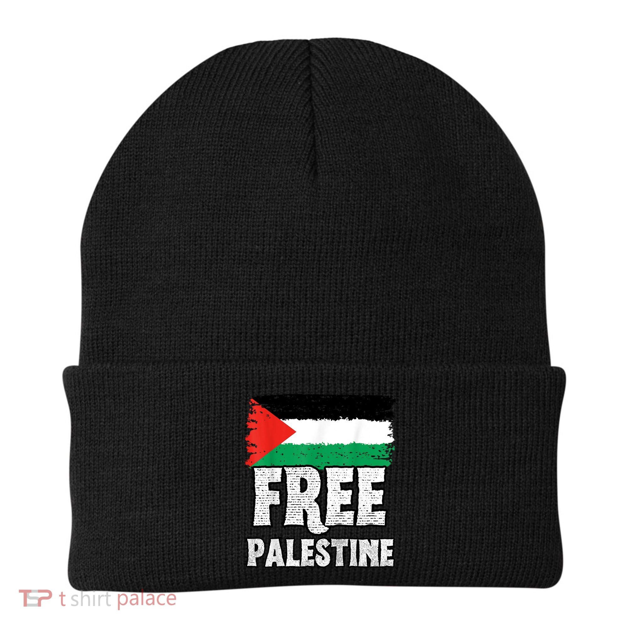 Free Palestine Flag Beanie
