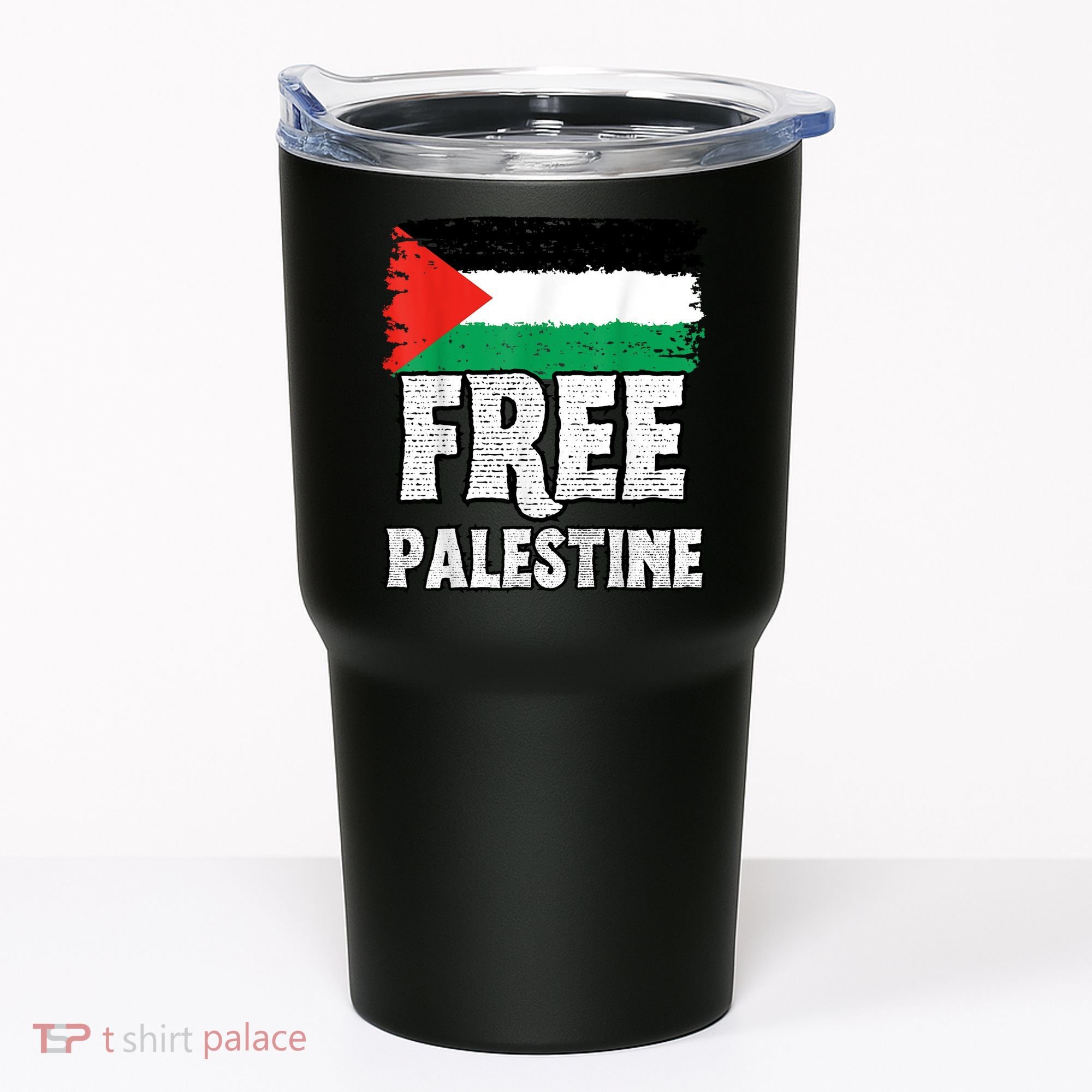 Free Palestine Flag Tumbler