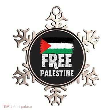 Free Palestine Flag Ornament