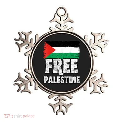 Free Palestine Flag Ornament