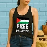 Free Palestine Flag Women's Tank Top thumb 2