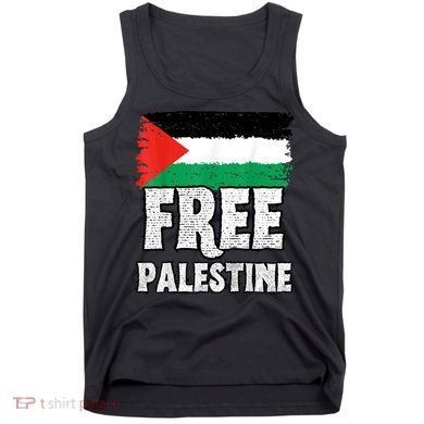 Free Palestine Flag Tank Top
