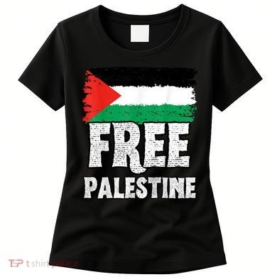 Free Palestine Flag Women's T-Shirt