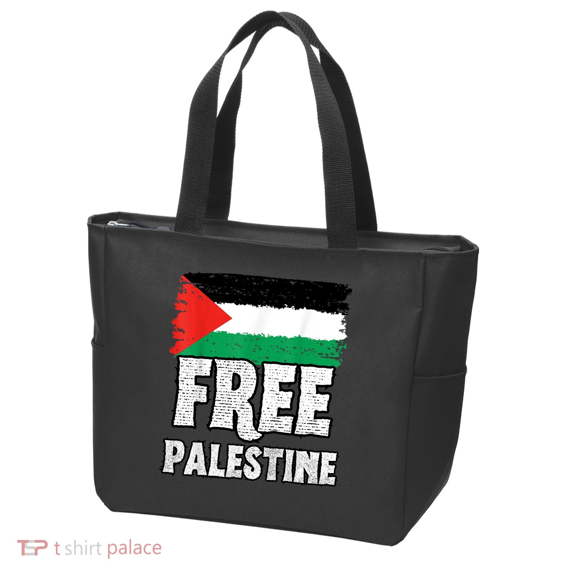 Free Palestine Flag Tote Bag