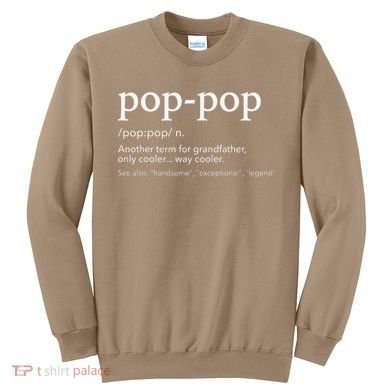 Funny Poppop For Cool Grandpa For Fathers Day Sweatshirt