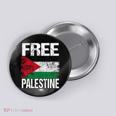 Free Palestine Button