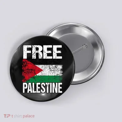 Free Palestine Button