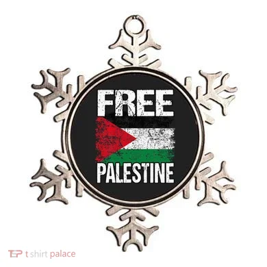 Free Palestine Ornament