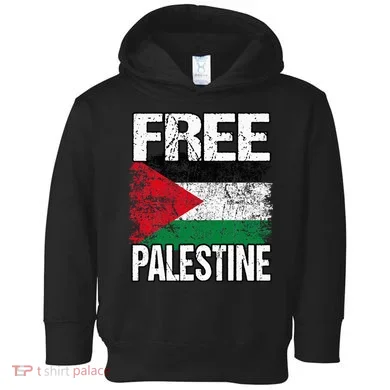 Free Palestine Toddler Hoodie