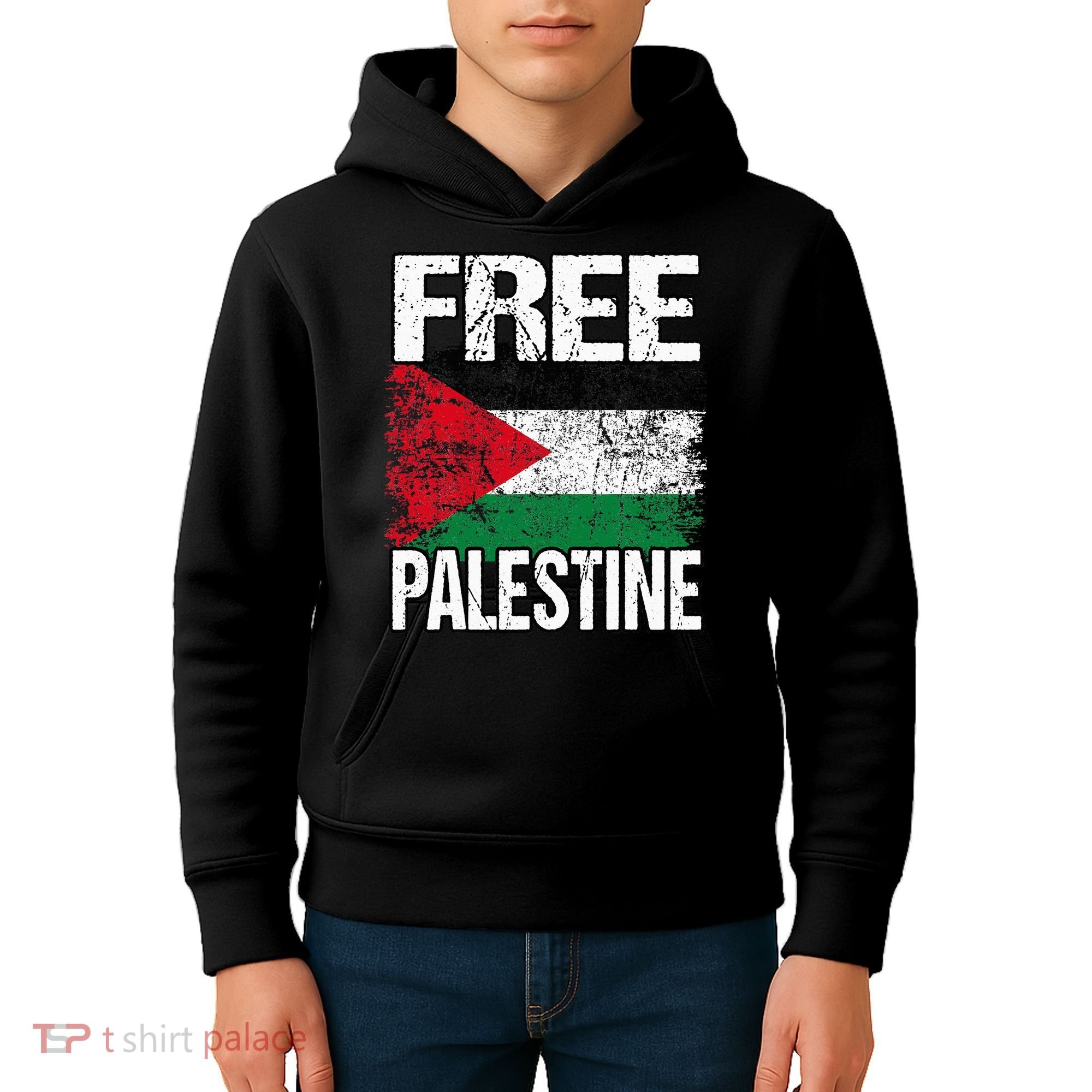 Free Palestine Kids Hoodie