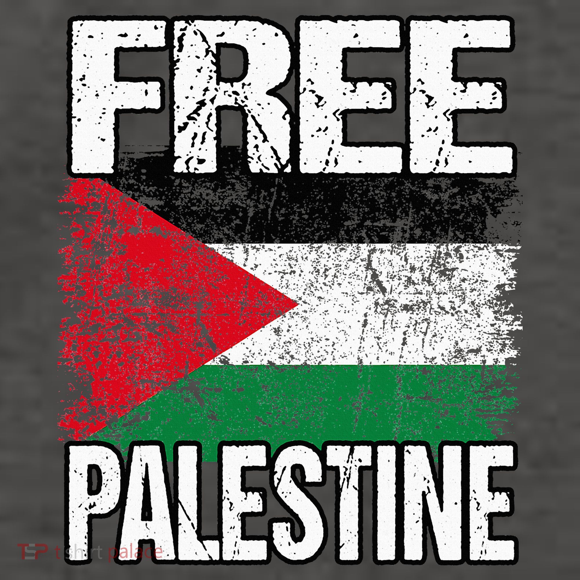 Free Palestine Vector Backpack