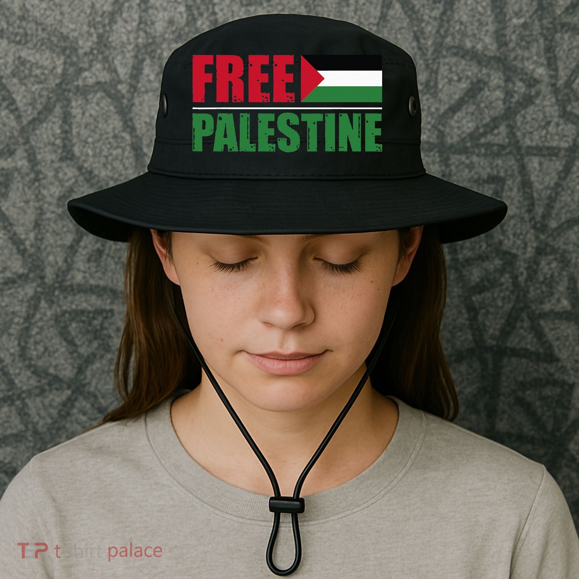 Free Palestine Bucket Hat