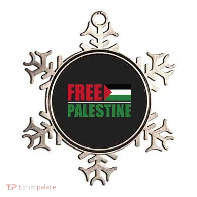 Free Palestine Ornament