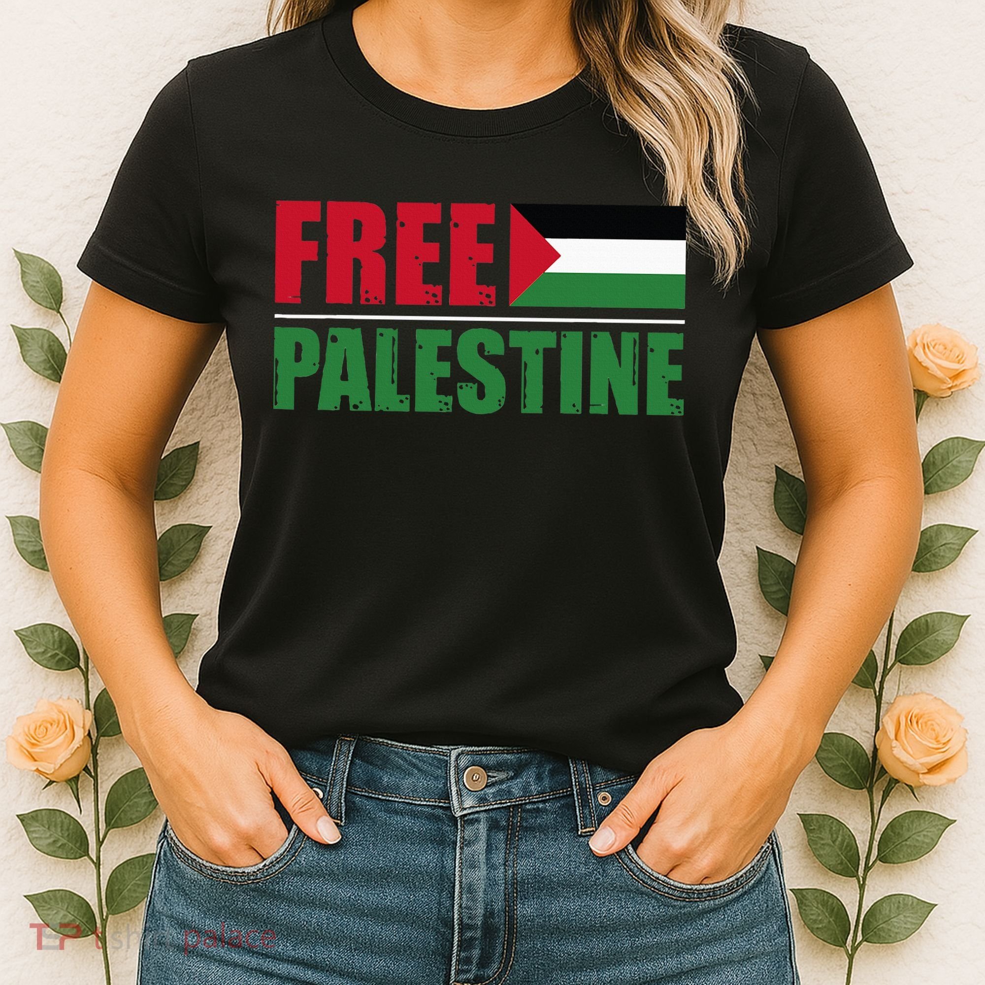 Free Palestine Women's T-Shirt
