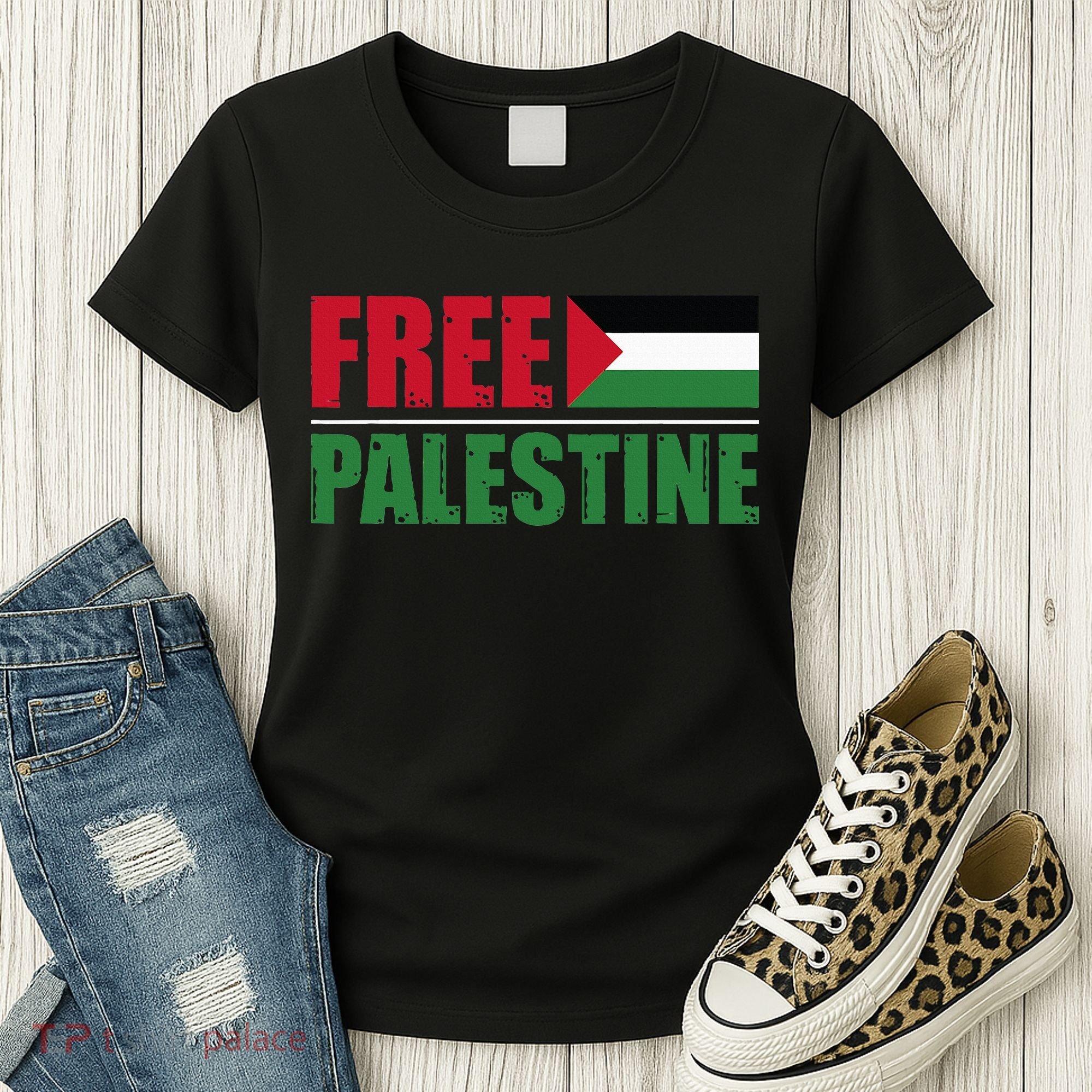 Free Palestine Women's T-Shirt