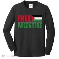 Free Palestine Kids Long Sleeve Shirt thumb 0