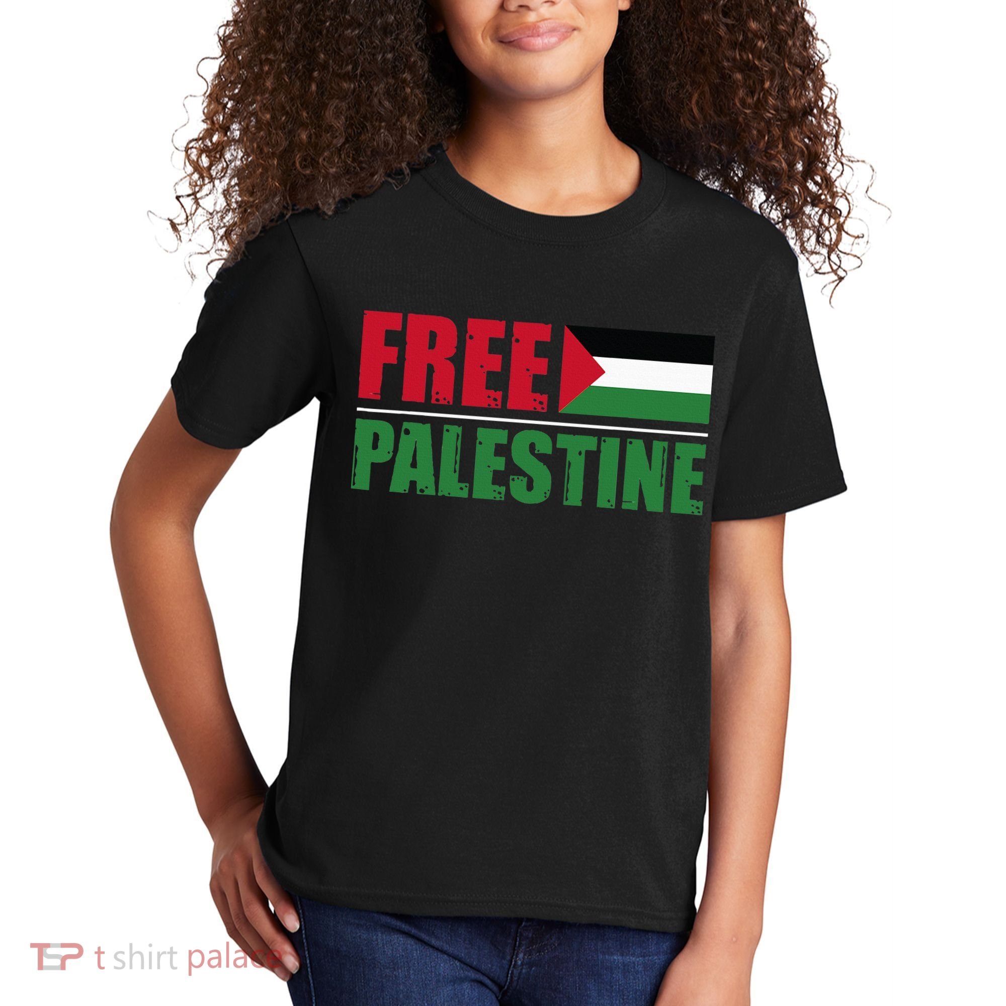 Free Palestine Kids T-Shirt