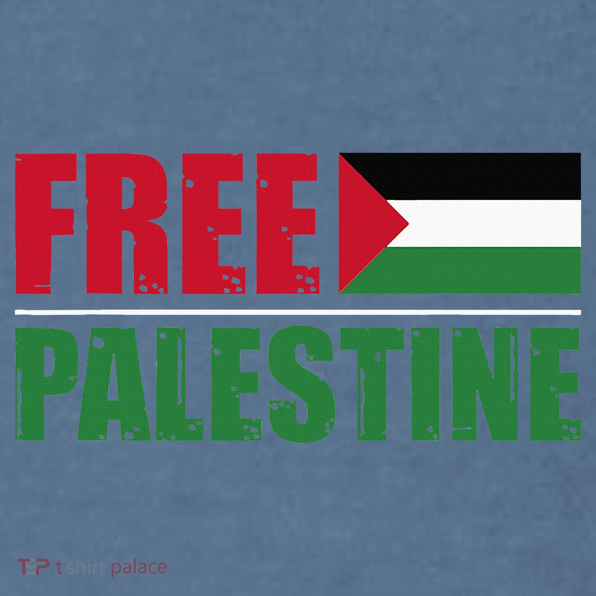 Free Palestine Garment-Dyed Sweatshirt