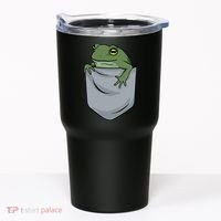 Frog Pocket For A Frog Fan Funny Tumbler thumb 0