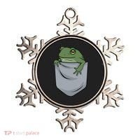 Frog Pocket For A Frog Fan Funny Ornament thumb 0