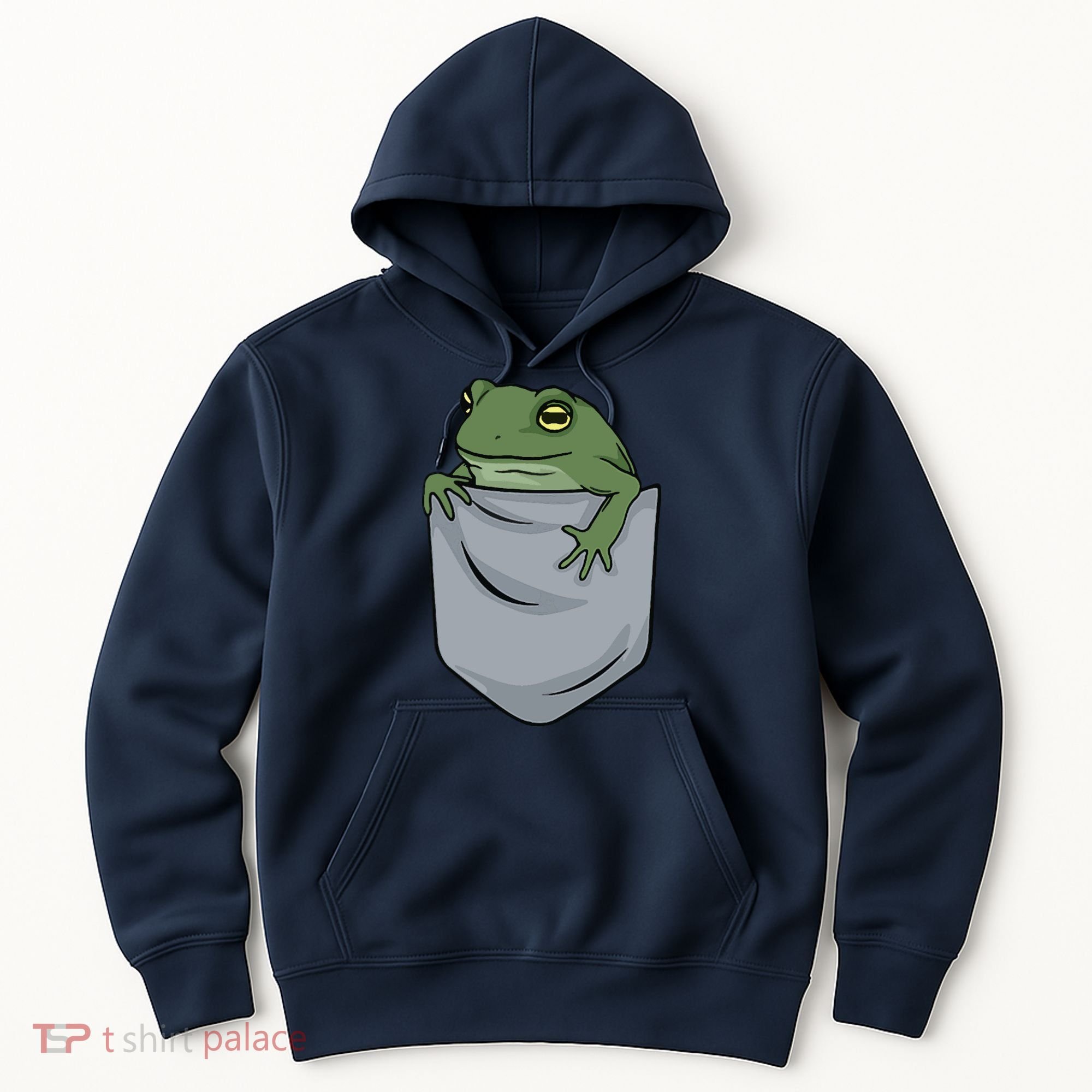 Frog Pocket For A Frog Fan Funny Hoodie