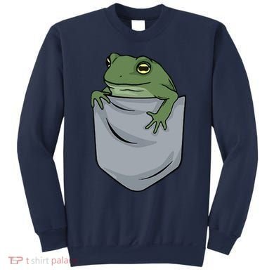 Frog Pocket For A Frog Fan Funny Sweatshirt