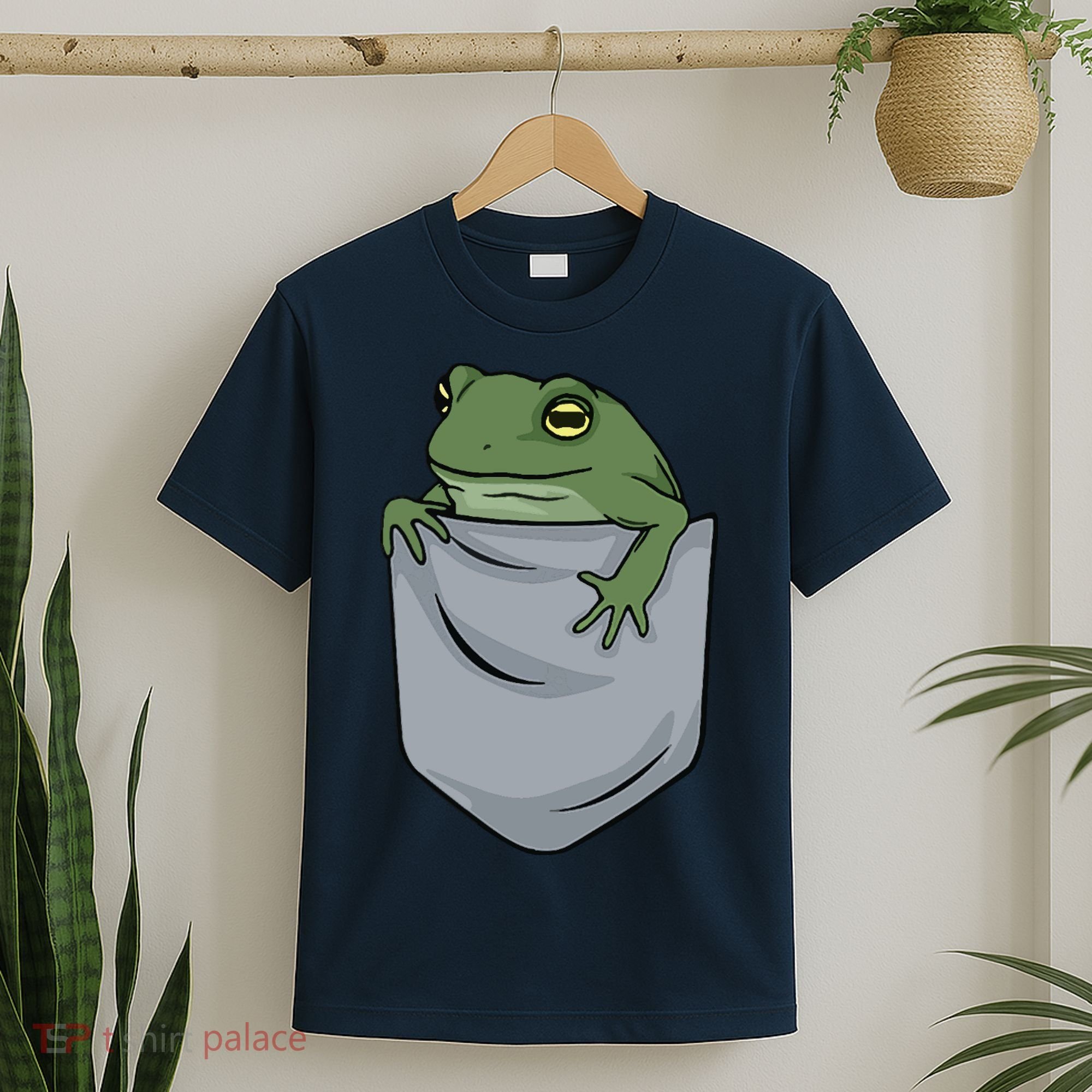 Frog Pocket For A Frog Fan Funny T-Shirt