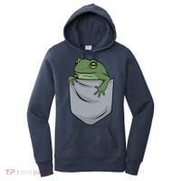 Frog Pocket For A Frog Fan Funny Women's Hoodie thumb 0