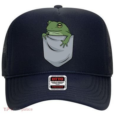 Frog Pocket For A Frog Fan Funny Hat