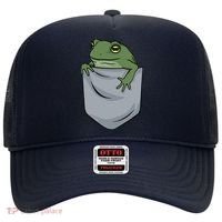 Frog Pocket For A Frog Fan Funny Hat thumb 0