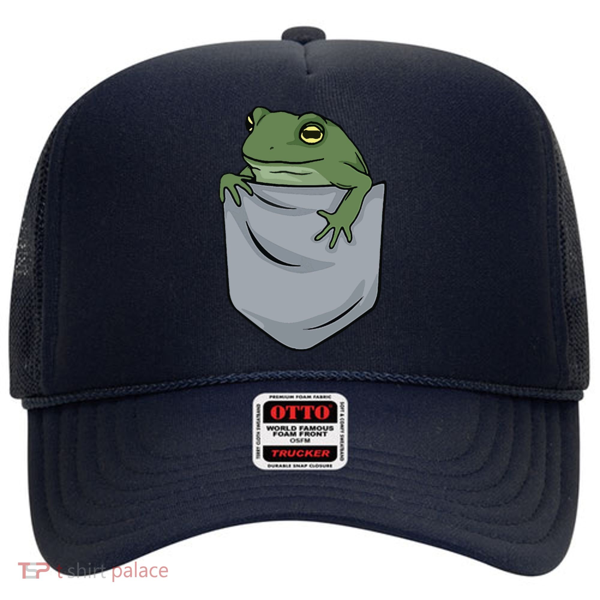 Frog Pocket For A Frog Fan Funny Hat