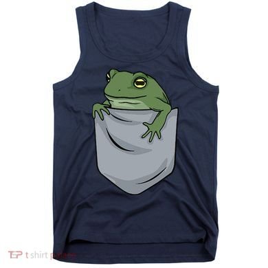 Frog Pocket For A Frog Fan Funny Tank Top