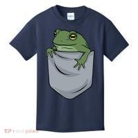 Frog Pocket For A Frog Fan Funny Kids T-Shirt thumb 0
