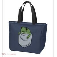 Frog Pocket For A Frog Fan Funny Tote Bag thumb 3