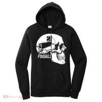 Funny Pinball Fan Skeleton Gaming Gamer Gift Women's Hoodie thumb 0