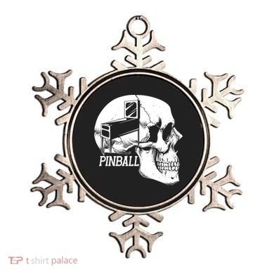 Funny Pinball Fan Skeleton Gaming Gamer Gift Ornament