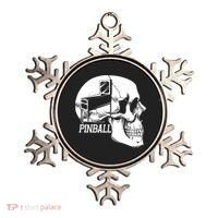 Funny Pinball Fan Skeleton Gaming Gamer Gift Ornament thumb 0
