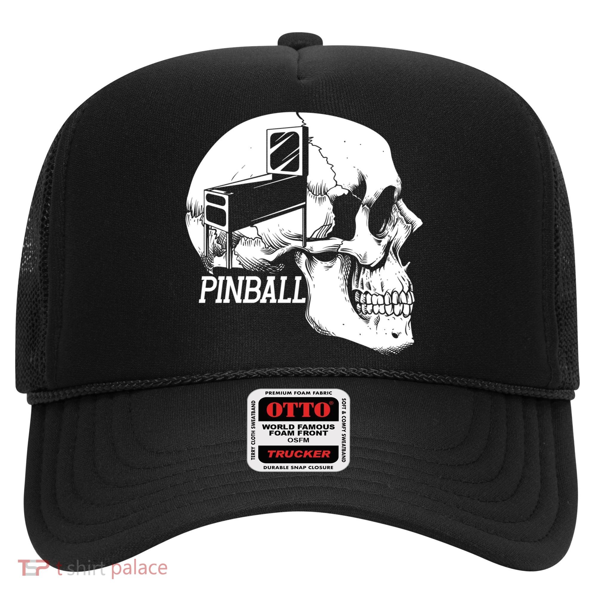 Funny Pinball Fan Skeleton Gaming Gamer Gift Hat
