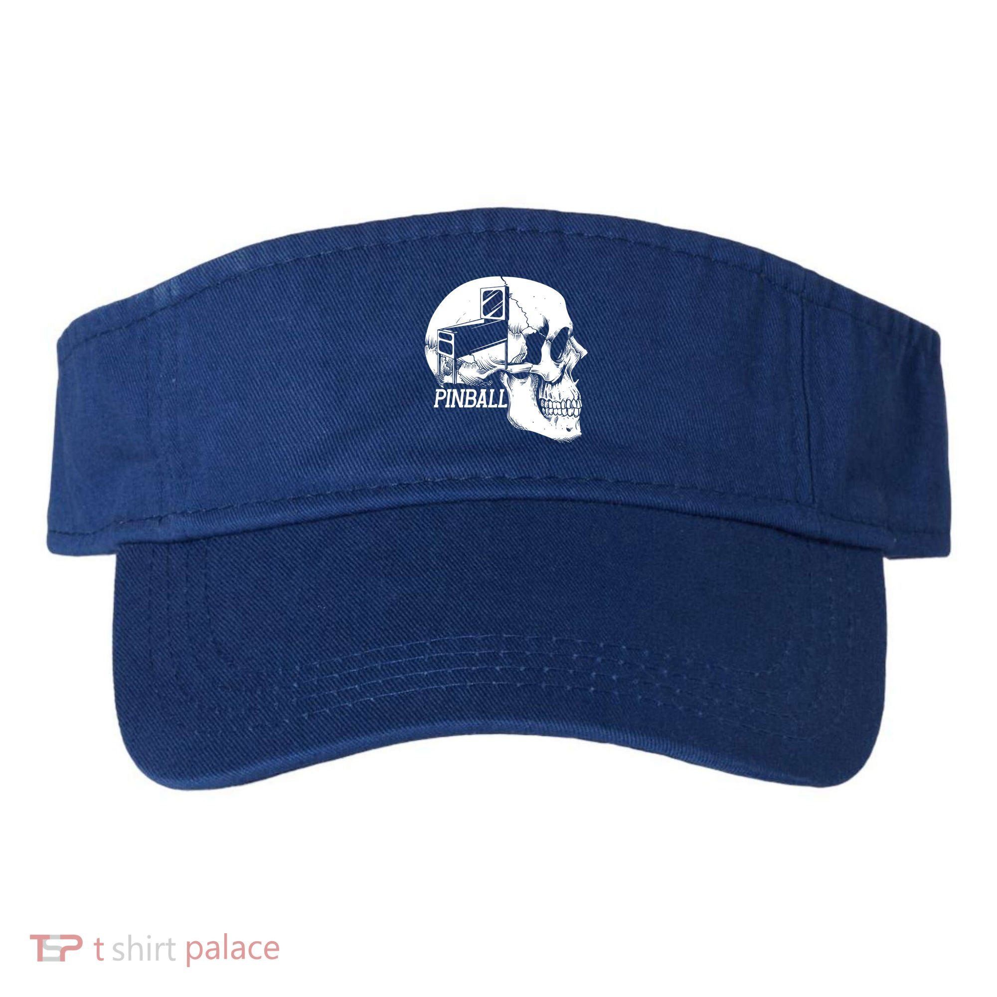 Funny Pinball Fan Skeleton Gaming Gamer Gift Visor