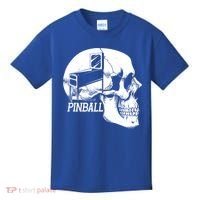 Funny Pinball Fan Skeleton Gaming Gamer Gift Kids T-Shirt thumb 0