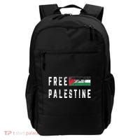 Free Palestine Flag Stand For Peace In The Middle East Backpack thumb 0
