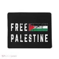 Free Palestine Flag Stand For Peace In The Middle East Mousepad thumb 0