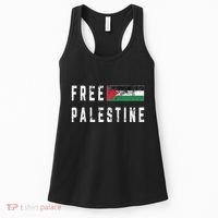 Free Palestine Flag Stand For Peace In The Middle East Women's Tank Top thumb 0