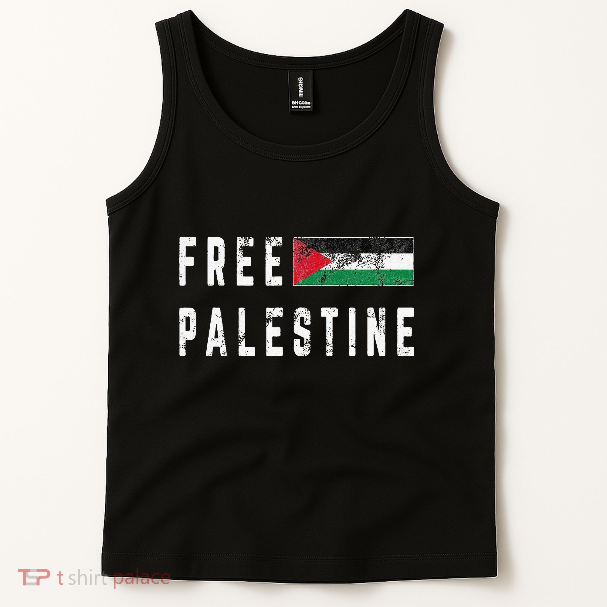 Free Palestine Flag Stand For Peace In The Middle East Tank Top