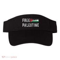 Free Palestine Flag Stand For Peace In The Middle East Visor thumb 0