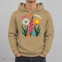 Floral Plant Foxglove Daisy Tulip Flower Girl Mom Mothers Hoodie thumb 0