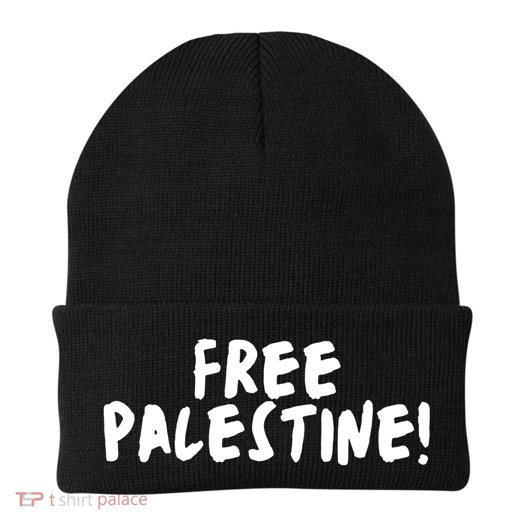 Free Palestine Beanie