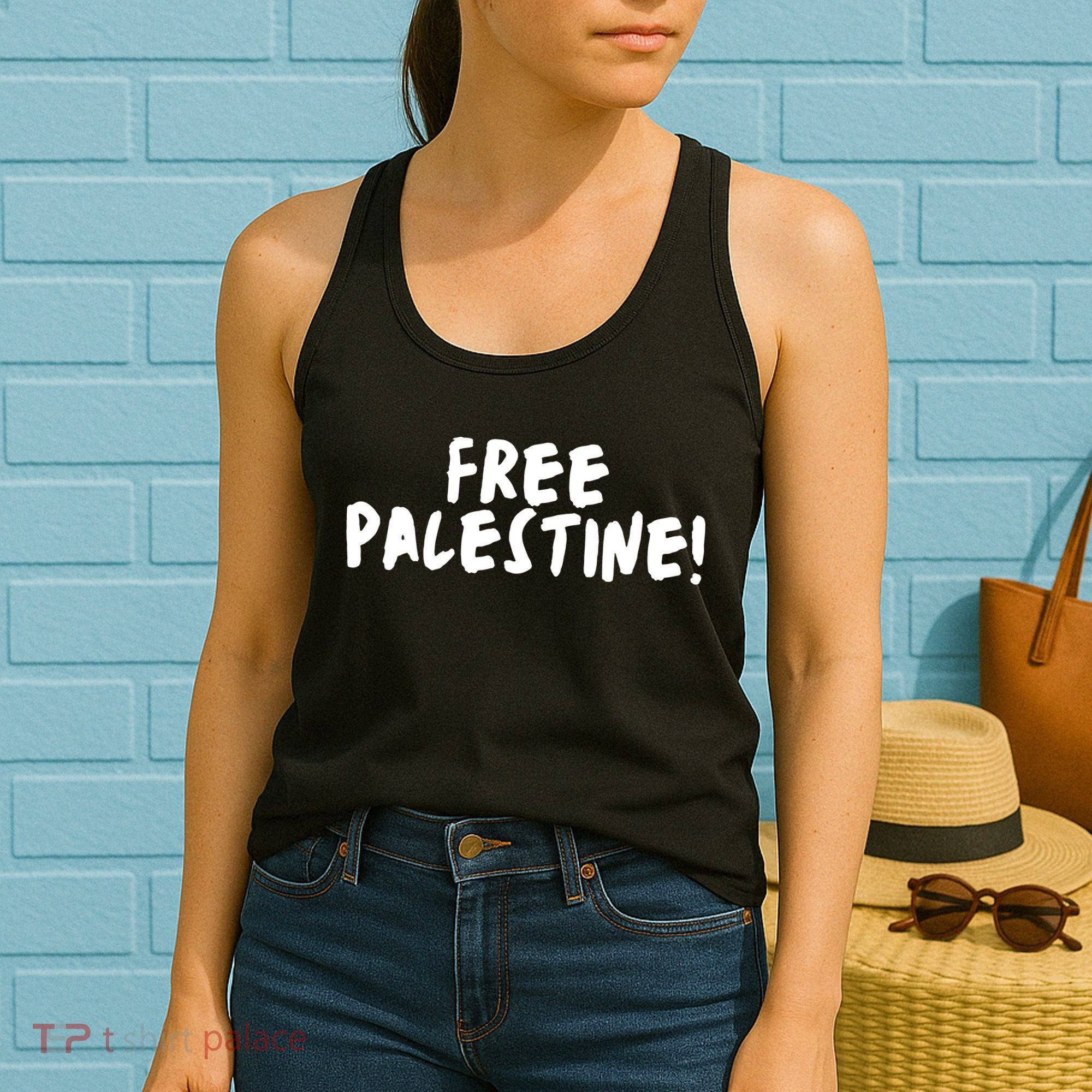 Free Palestine Women's Tank Top