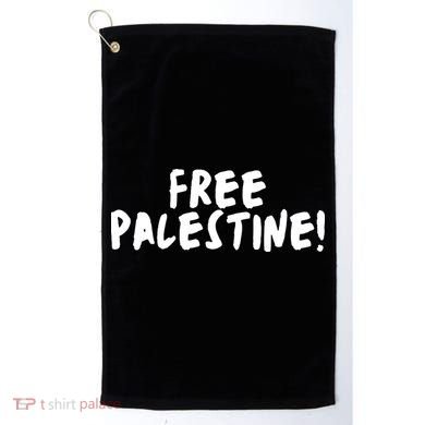 Free Palestine Golf Towel